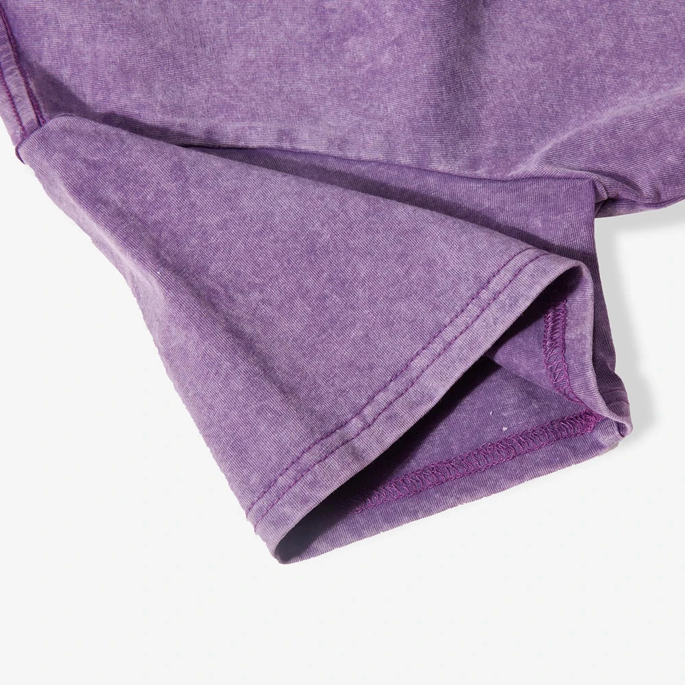 Solid Slim Washed T-Shirt Female Fashion Soft Cotton Streetwear Casual Sport Short Sleeve Cool Retro Crop Clothing For Women